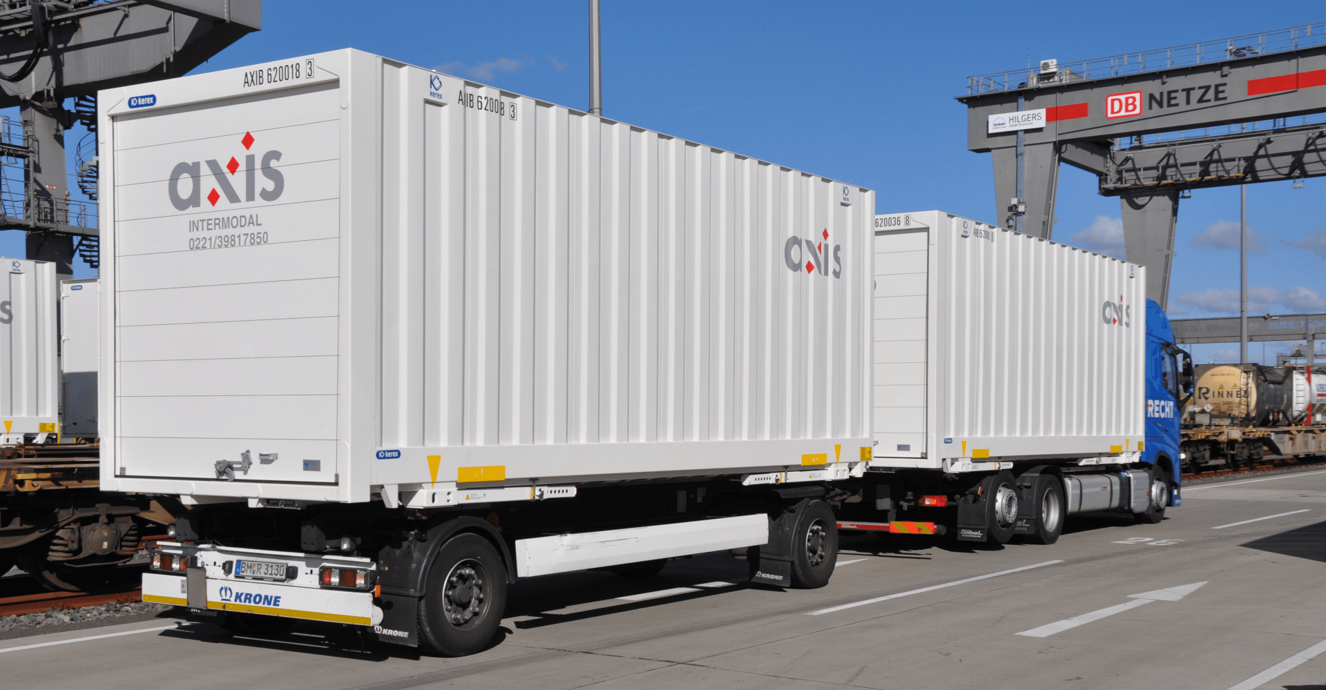 Wechselbrückentransport